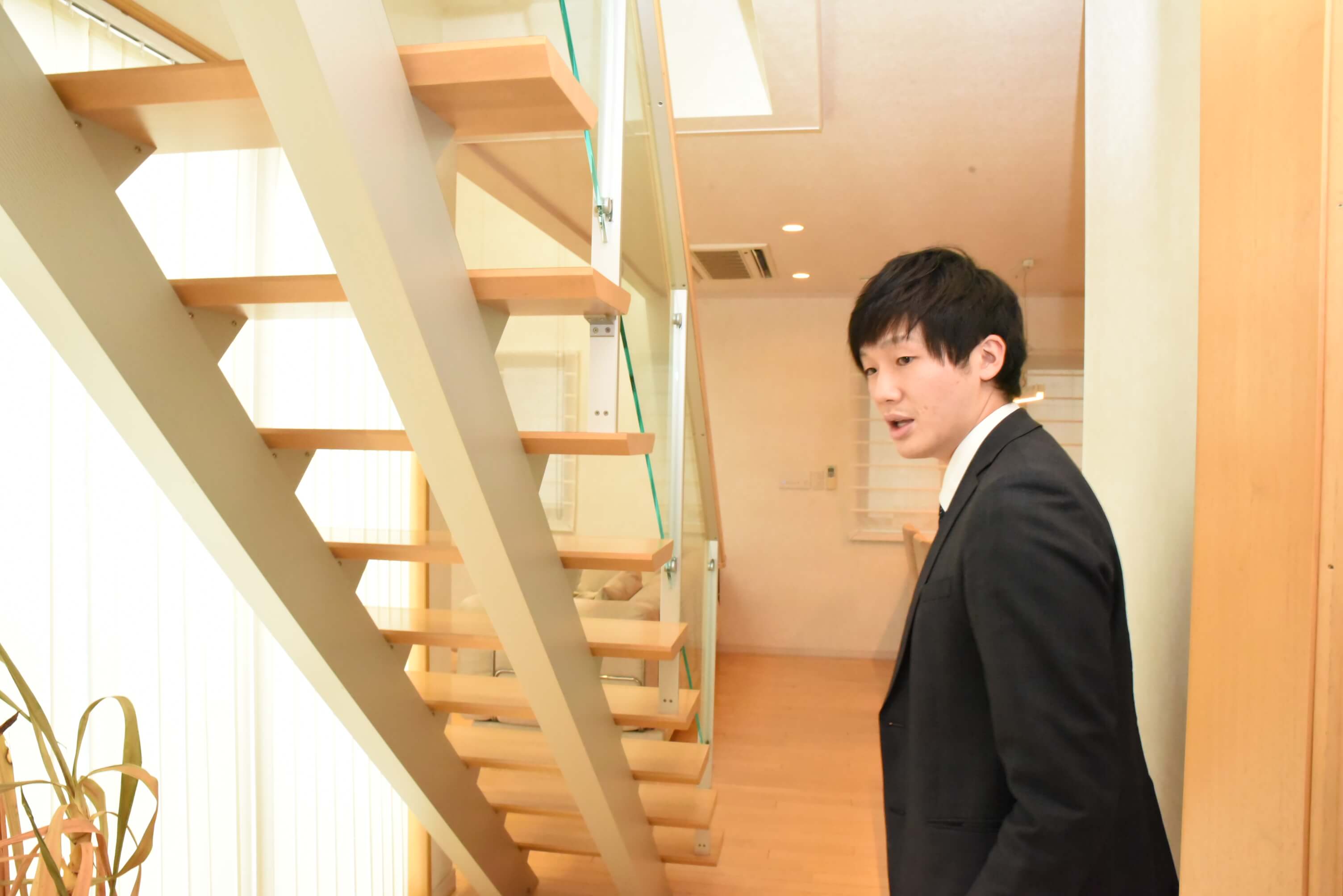 八王子展示場のリビング1