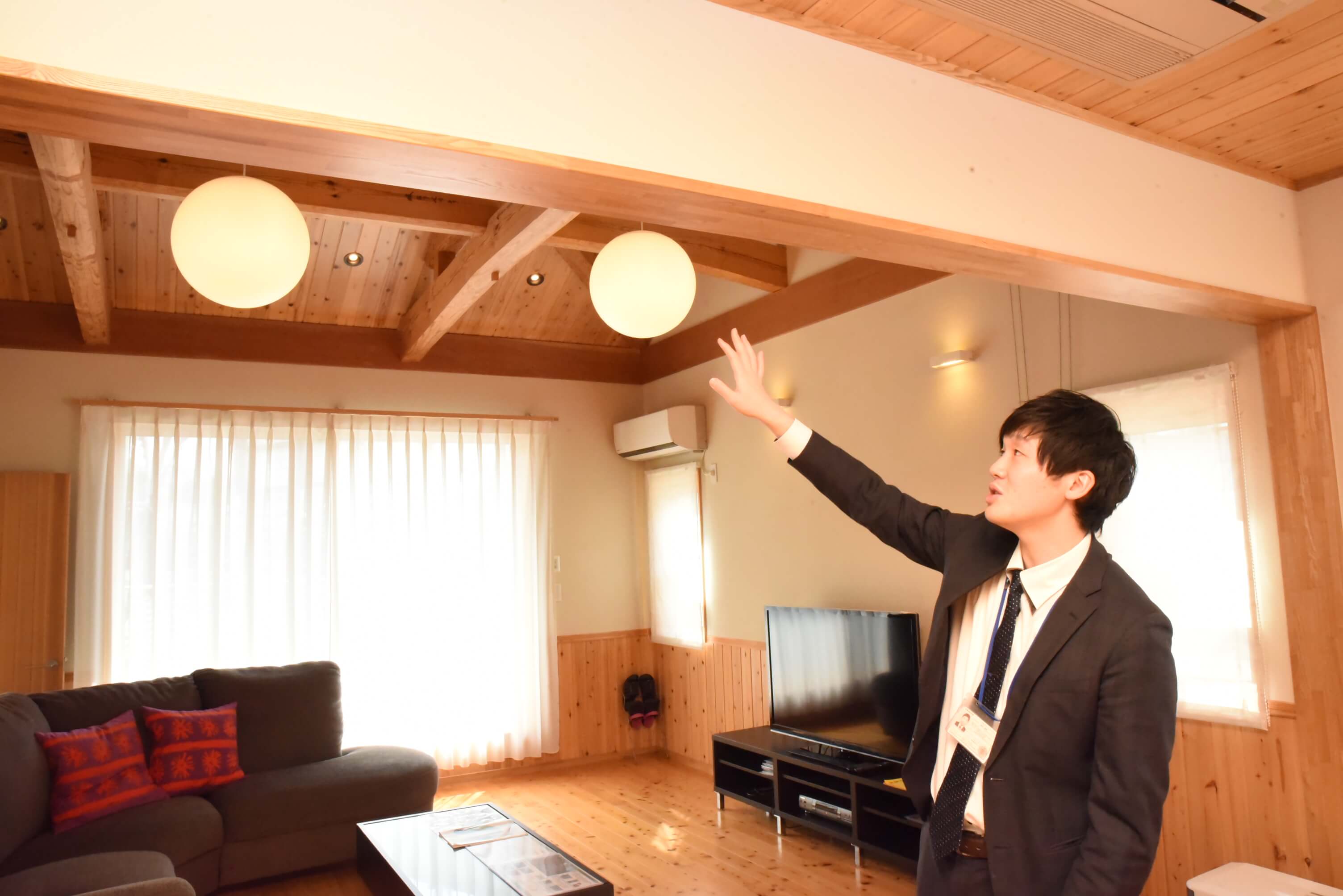 みなみ野展示場のリビング2