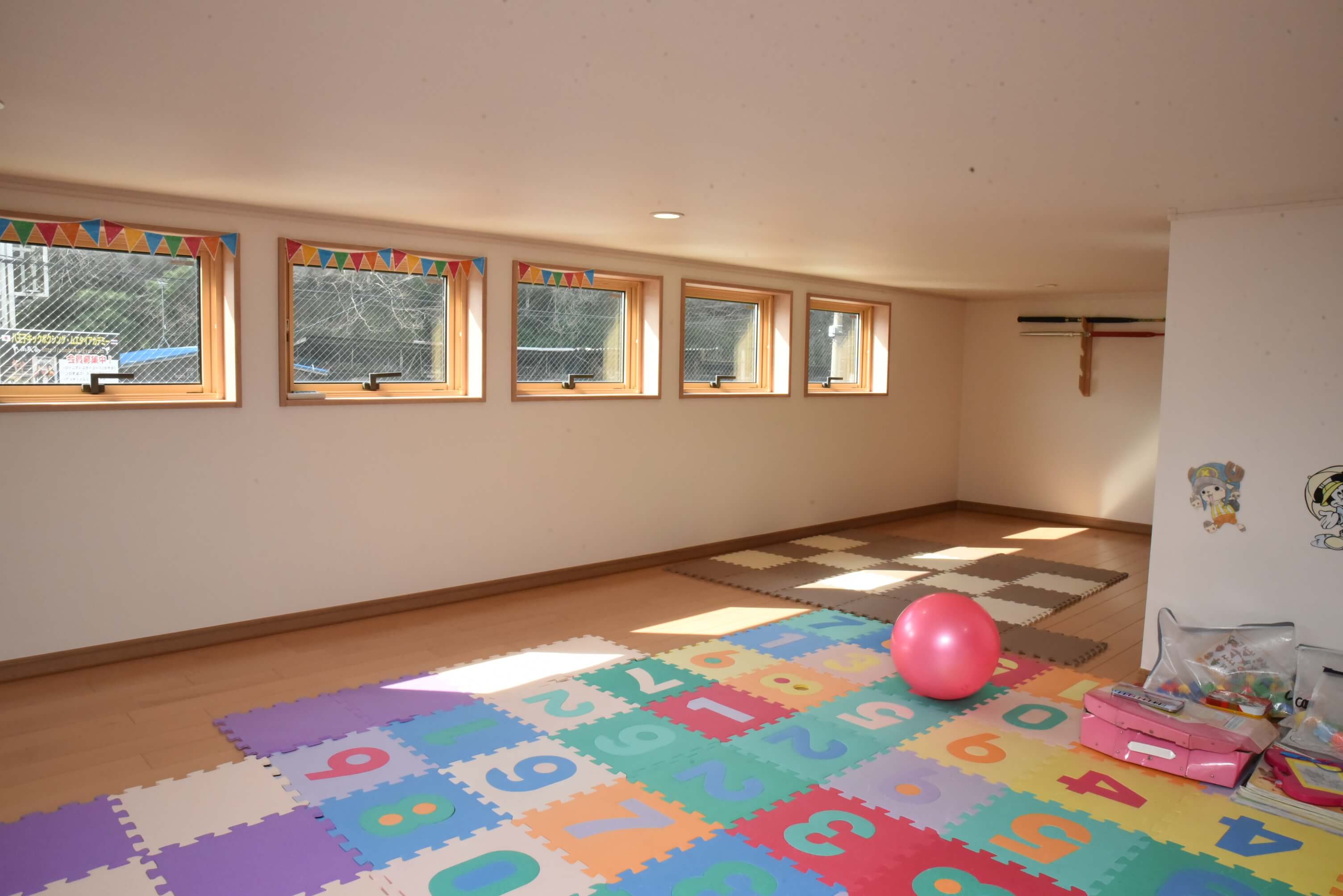 みなみ野展示場の屋根裏1